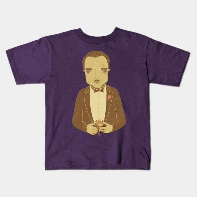 The Godfather Kids T-Shirt by paulagarcia